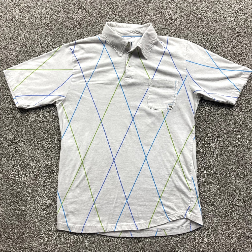 686 Shirt Adult Large Polo Performance Argyle Pocket‎ Stretch Golf Outdoor Men